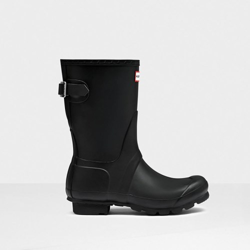 Hunter Original Back Adjustable Short Rain Boots For Womens - NZ Q0871